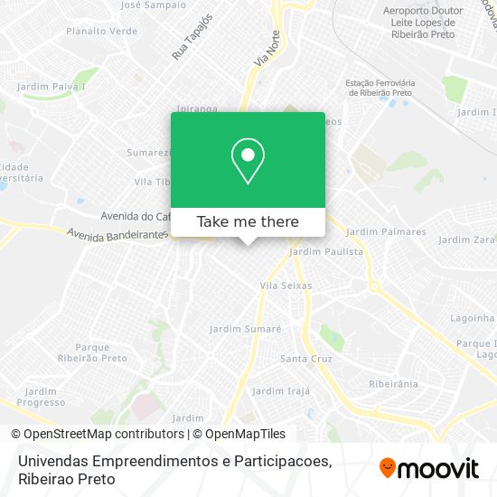 Univendas Empreendimentos e Participacoes map