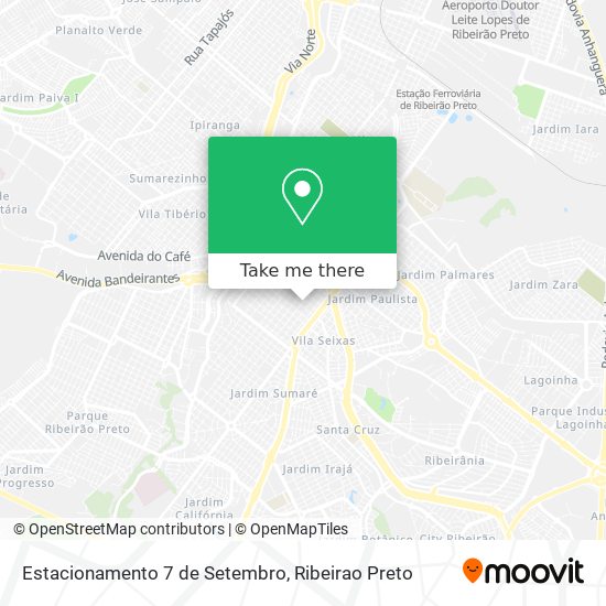 Mapa Estacionamento 7 de Setembro