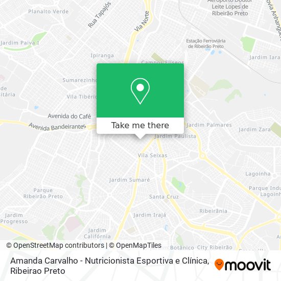 Amanda Carvalho - Nutricionista Esportiva e Clínica map