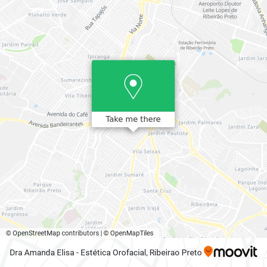 Dra Amanda Elisa - Estética Orofacial map