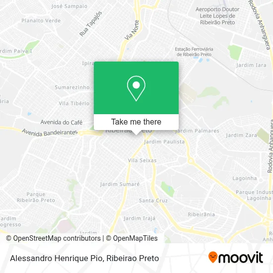 Alessandro Henrique Pio map