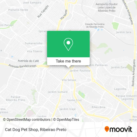 Cat Dog Pet Shop map