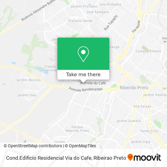 Cond.Edificio Residencial Via do Cafe map