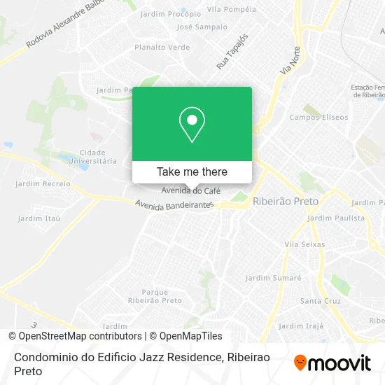 Condominio do Edificio Jazz Residence map