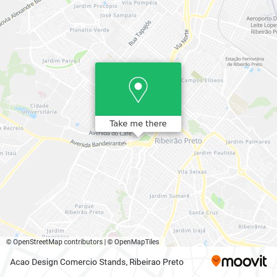 Acao Design Comercio Stands map