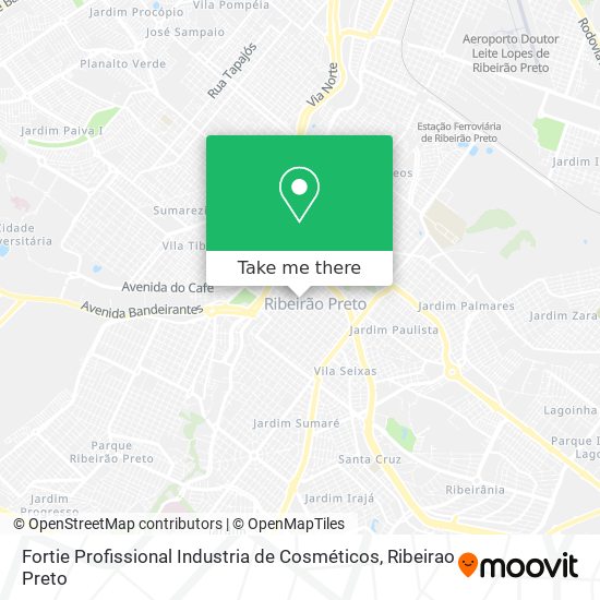 Fortie Profissional Industria de Cosméticos map
