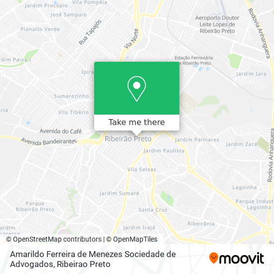 Mapa Amarildo Ferreira de Menezes Sociedade de Advogados