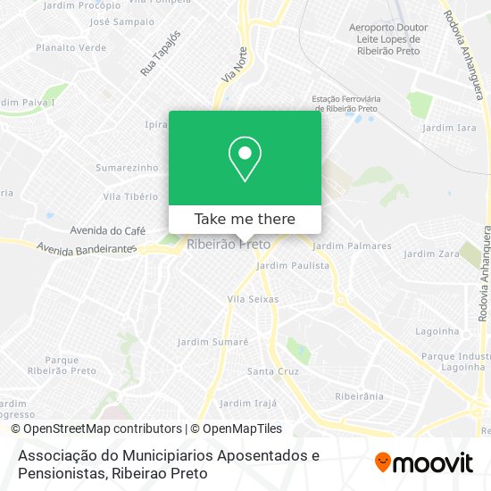 Associação do Municipiarios Aposentados e Pensionistas map