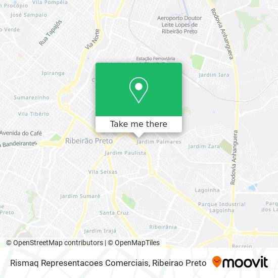 Rismaq Representacoes Comerciais map