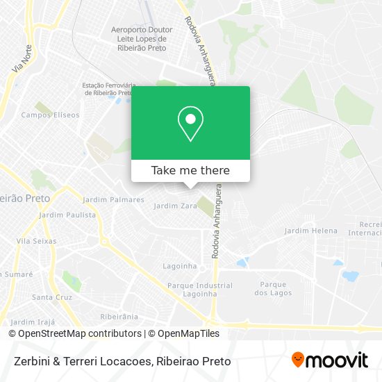 Zerbini & Terreri Locacoes map