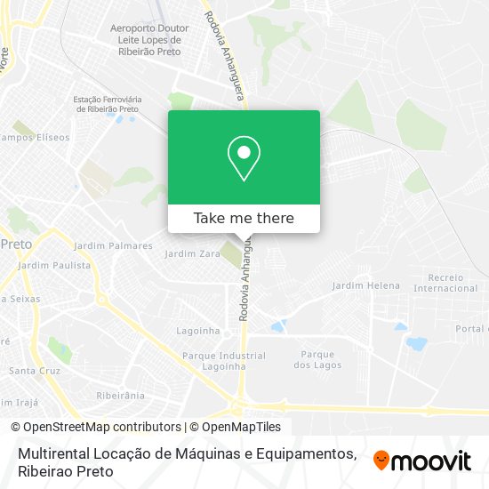 Multirental Locação de Máquinas e Equipamentos map