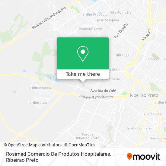 Rosimed Comercio De Produtos Hospitalares map