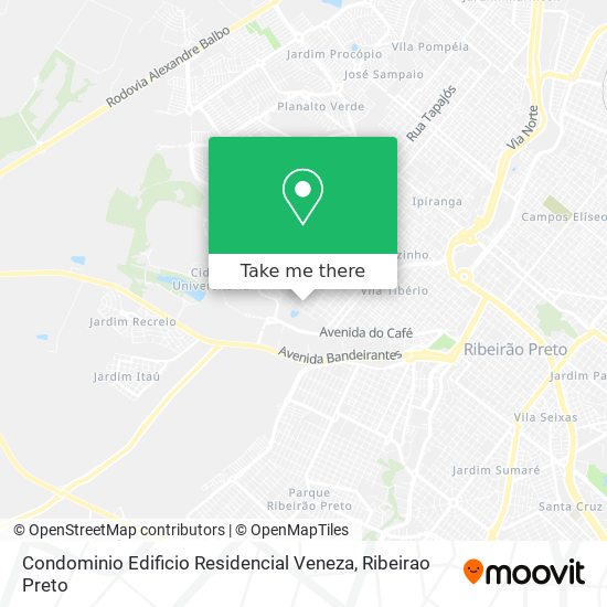 Mapa Condominio Edificio Residencial Veneza