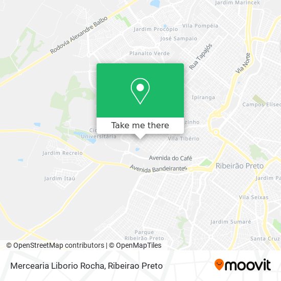 Mercearia Liborio Rocha map