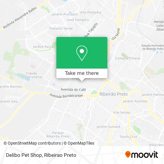Delibo Pet Shop map