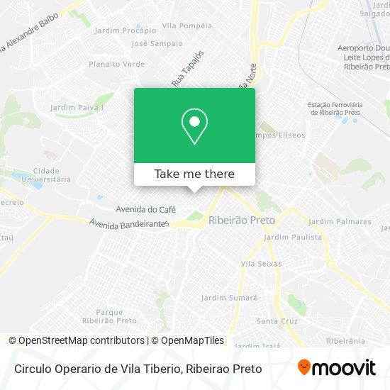 Mapa Circulo Operario de Vila Tiberio