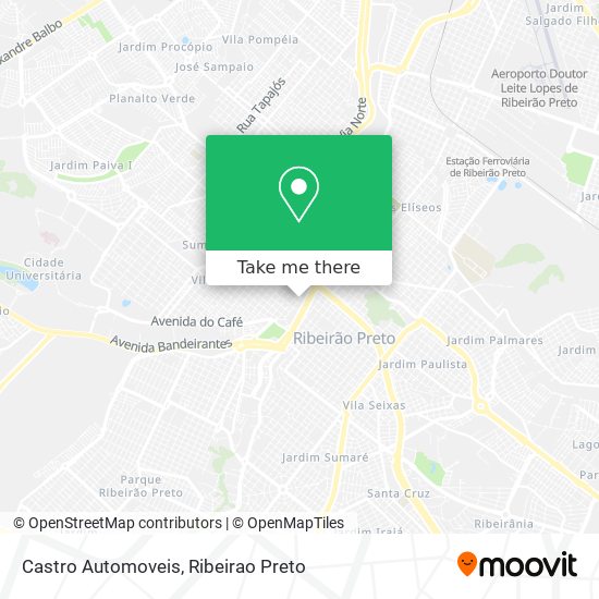 Castro Automoveis map
