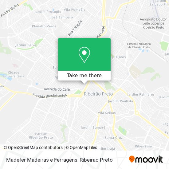 Madefer Madeiras e Ferragens map