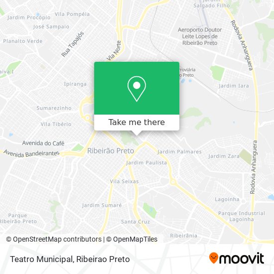 Teatro Municipal map