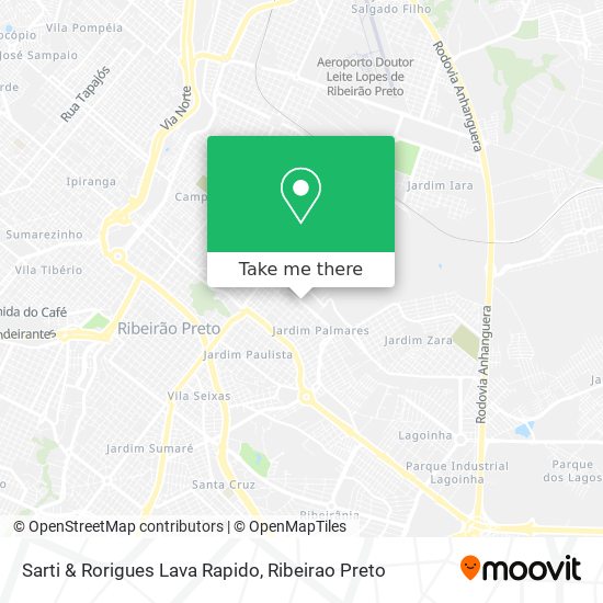 Sarti & Rorigues Lava Rapido map