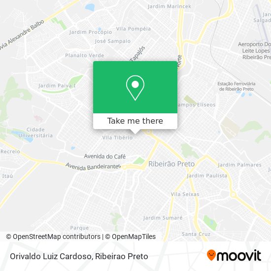 Orivaldo Luiz Cardoso map