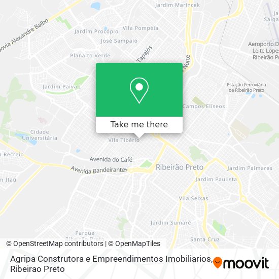 Agripa Construtora e Empreendimentos Imobiliarios map