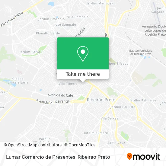 Lumar Comercio de Presentes map
