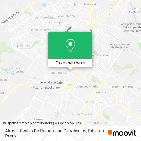 Alrossi Centro De Preparacao De Veiculos map