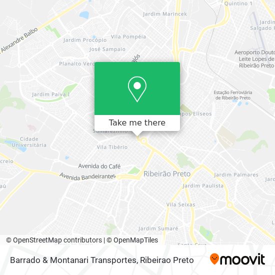 Barrado & Montanari Transportes map