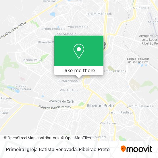Primeira Igreja Batista Renovada map