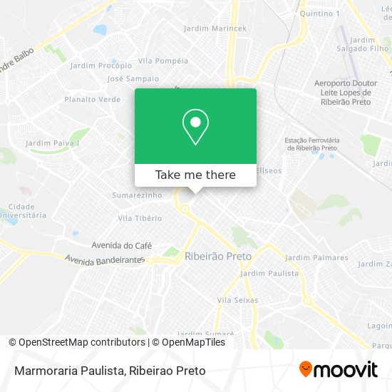 Marmoraria Paulista map