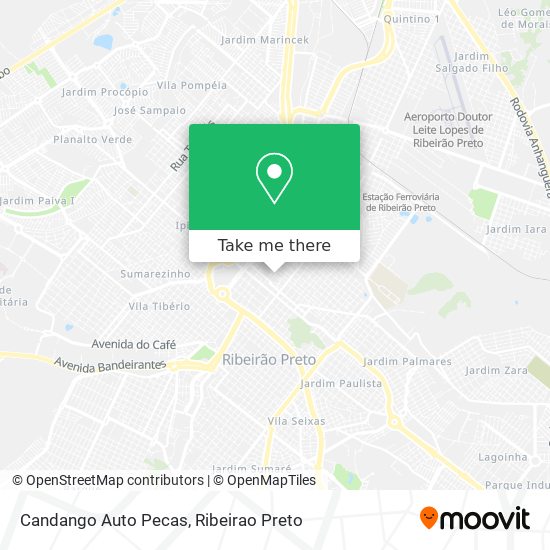 Candango Auto Pecas map