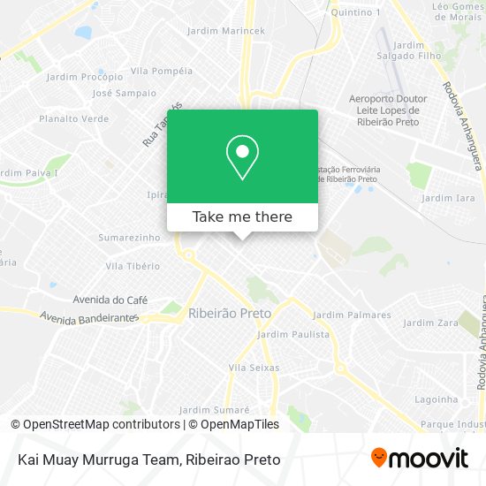 Kai Muay Murruga Team map