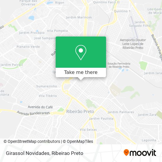 Girassol Novidades map