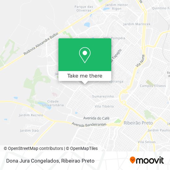 Dona Jura Congelados map