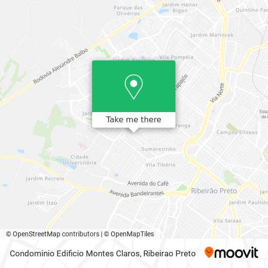 Mapa Condominio Edificio Montes Claros