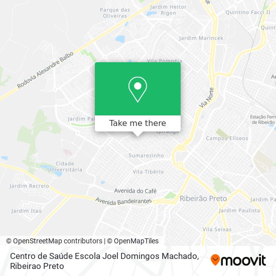 Centro de Saúde Escola Joel Domingos Machado map