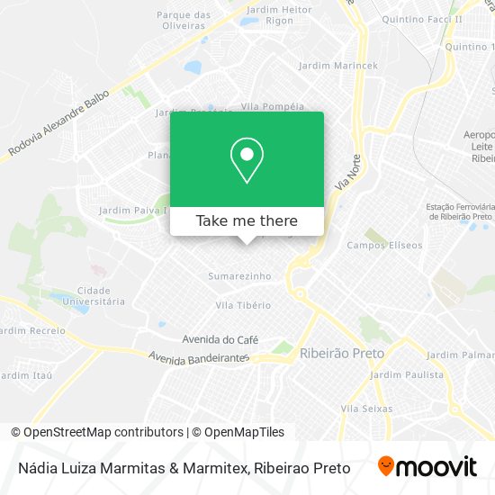 Nádia Luiza Marmitas & Marmitex map
