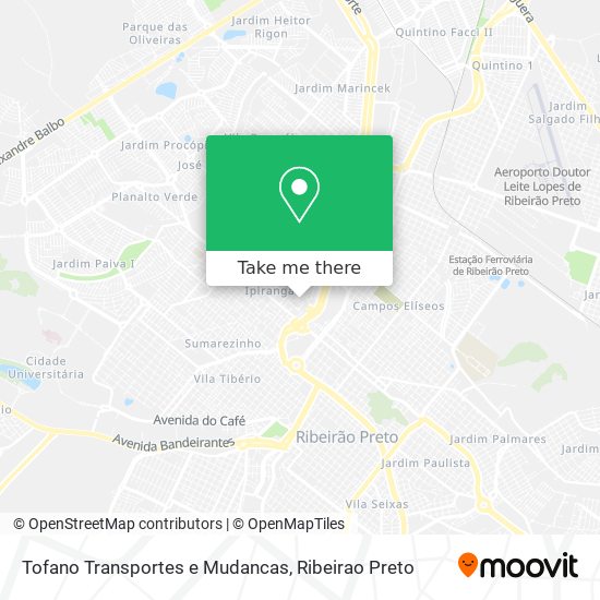 Tofano Transportes e Mudancas map