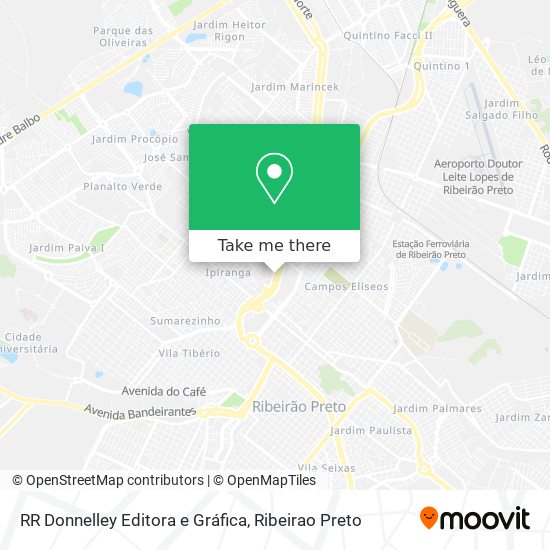 RR Donnelley Editora e Gráfica map