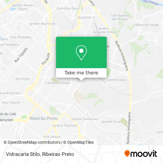 Vidracaria Stilo map