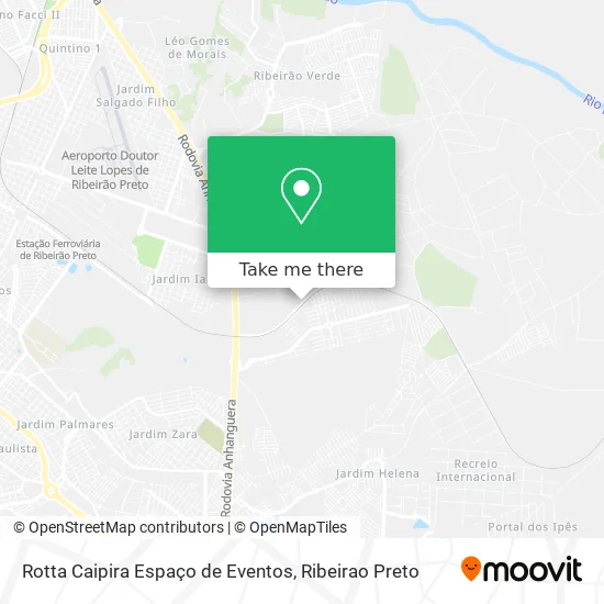 Rotta Caipira Espaço de Eventos map