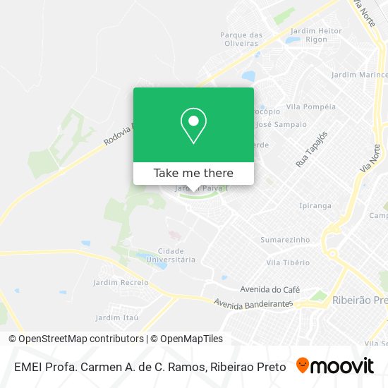 EMEI Profa. Carmen A. de C. Ramos map