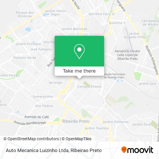 Auto Mecanica Luizinho Ltda map