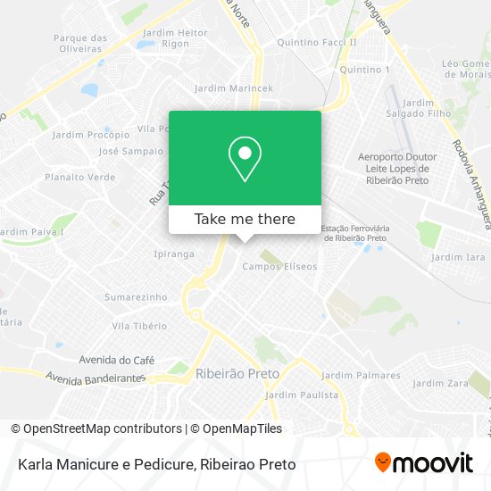 Karla Manicure e Pedicure map