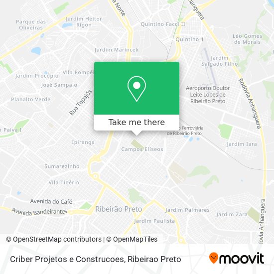 Criber Projetos e Construcoes map
