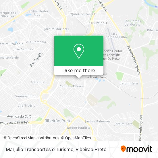 Marjulio Transportes e Turismo map