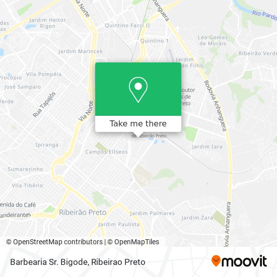 Barbearia Sr. Bigode map