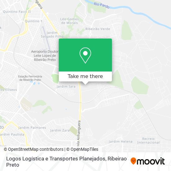 Logos Logística e Transportes Planejados map