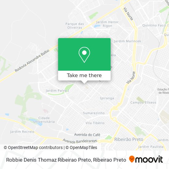 Mapa Robbie Denis Thomaz Ribeirao Preto